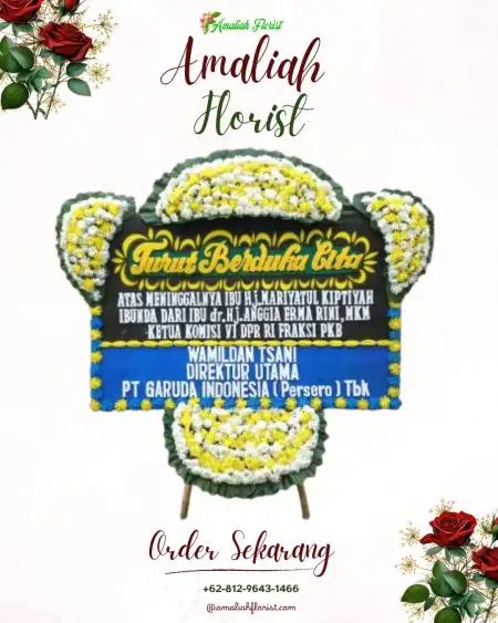 Papan Bunga Duka Wonocepokoayu